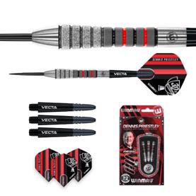 Dennis Priestley Diamond 3-zero % NT steeltip dartpile fra Winmau